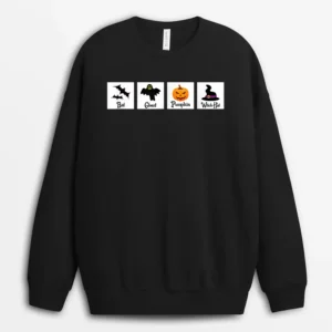 Halloween Vibes Special Education SPED Teacher Spooky Babe Sweatshirt - Black