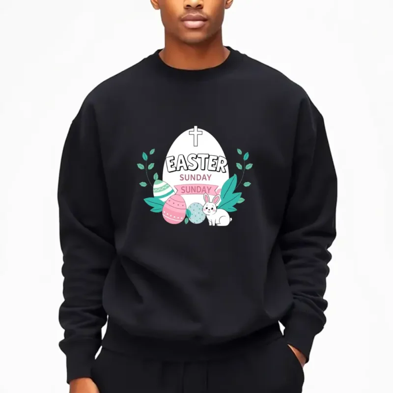 Matching Family Easter Pajama Set Sweatshirt
