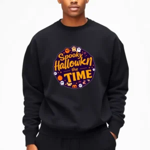 Personalized Halloween Welcome Mat With Family Name Sweatshirt