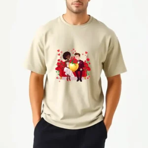 Personalized Valentines Day Photo Frame T-Shirt
