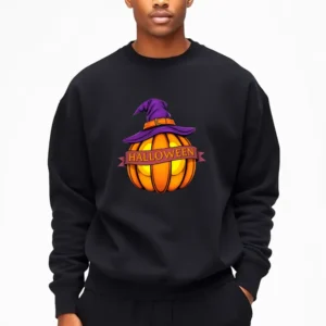 Reusable Halloween Party Plates And Napkins Set Sweatshirt